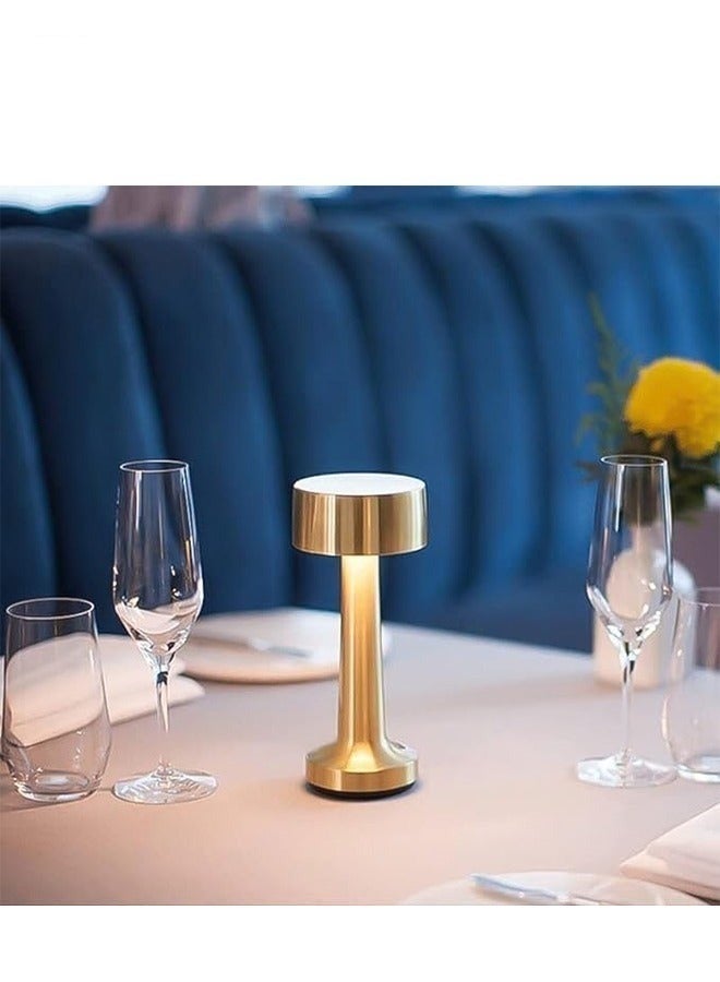 LED Table Lamp Gold - Image 4